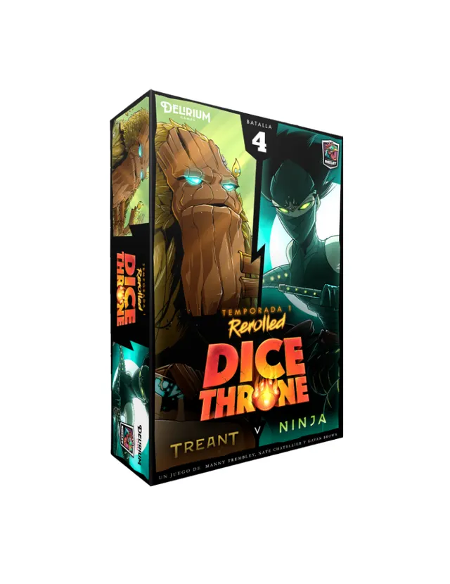 Dice Throne: Treant vs Ninja (Castellano)
