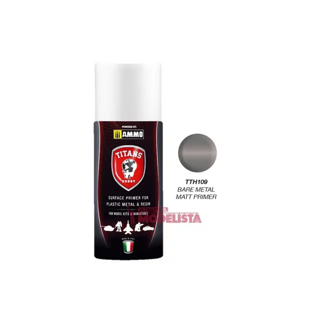 Spray de imprimación metal base.