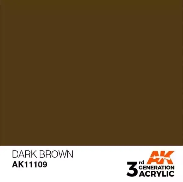 Dark Brown  17ml