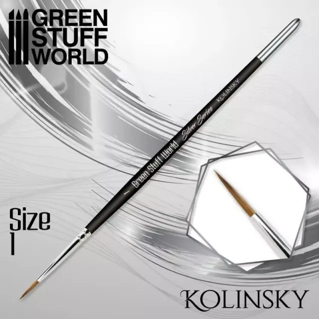 SILVER SERIES  Pincel Kolinsky – 1