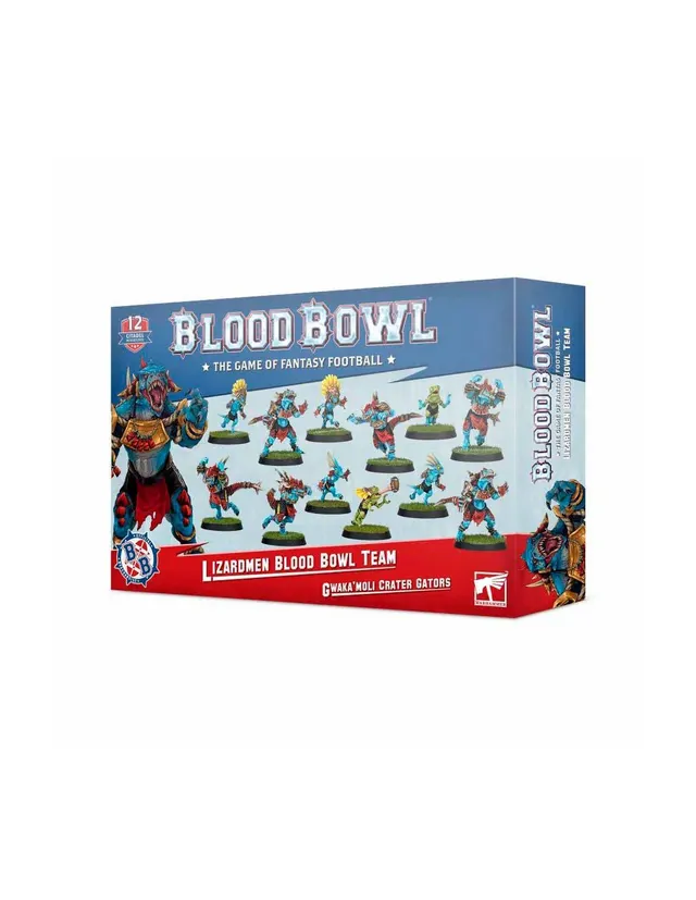 Blood Bowl - Equipo Lizardmen de Blood Bowl
