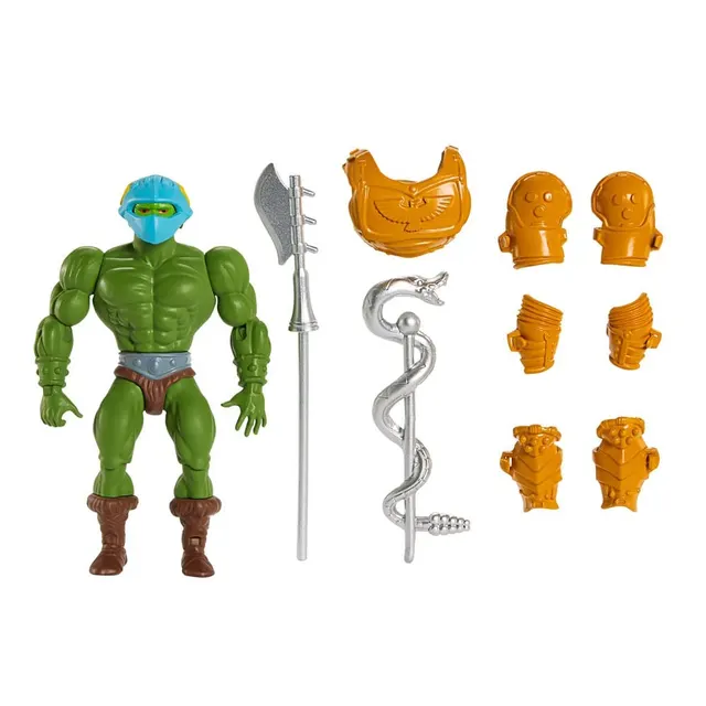Figura Snake Men Infiltrator Origins Masters del Universo Mattel