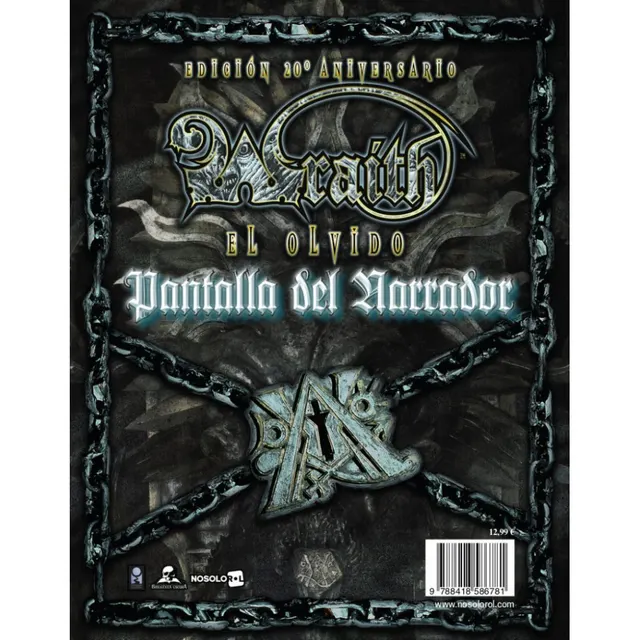 Wraith 20a: Pantalla del Narrador