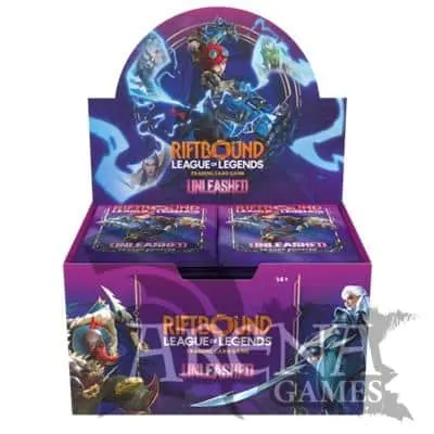 Riftbound League of Legends TCG – Caja de Sobres Unleashed (Inglés)
