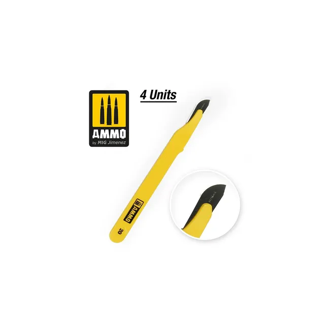 Standard Blade Curved Large  4 pcs.