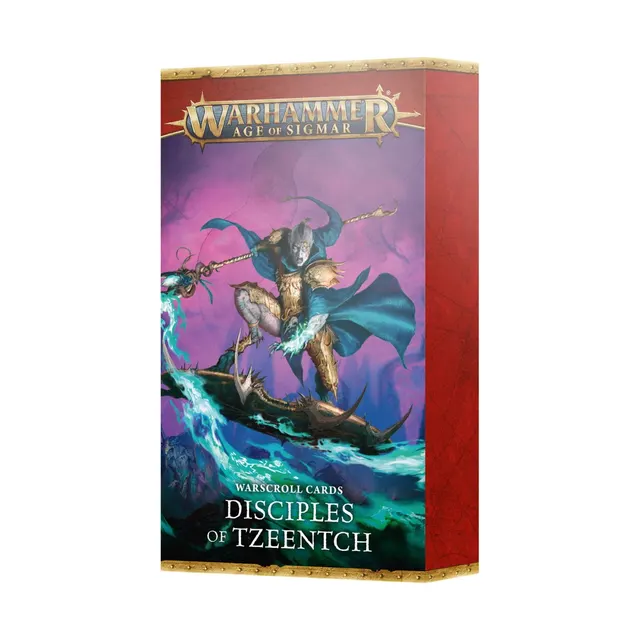 Warscroll Cards: Disciples Tzeentch Eng
