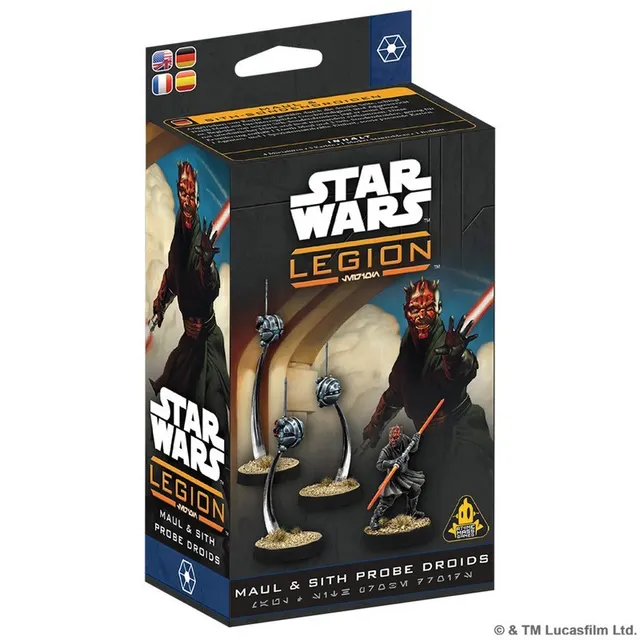 Star Wars Legion: Darth Maul y droides sonda Sith - expansión de agente y fuerzas especiales.