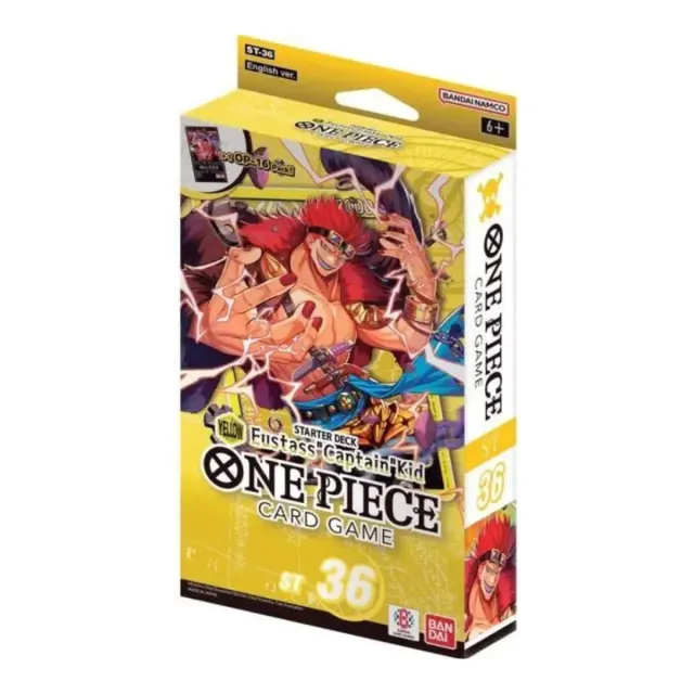 Starter Deck ST-36 Eustass «Captain» Kid Inglés – One Piece Card Game