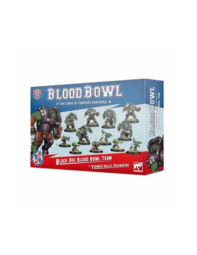 Blood Bowl - Equipo Black Orc: Los Thunder Valley Greenskins