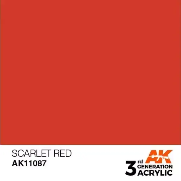 Scarlet Red  17ml