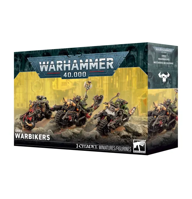 Orks:  Warbikers