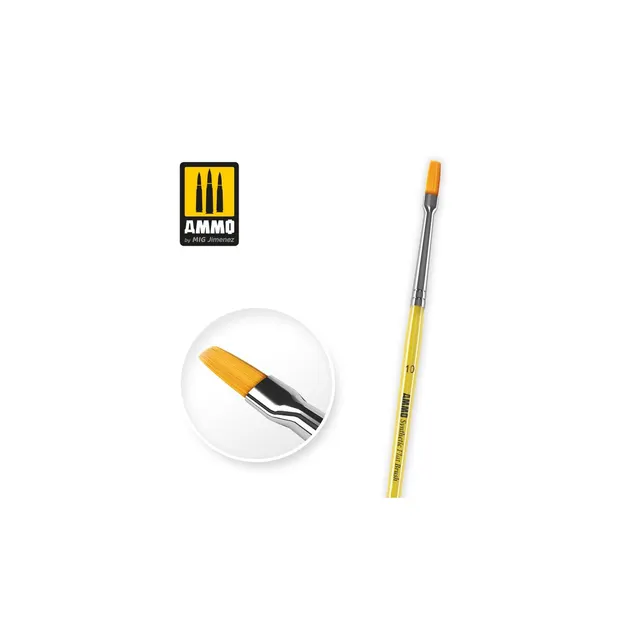 10 Synthetic Flat BRUSH