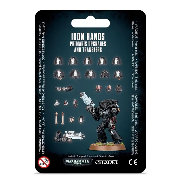 Mejoras y Calcom. de Primaris Iron Hands