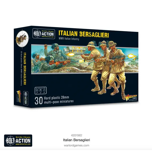 Bersaglieri Italianos Bolt Action