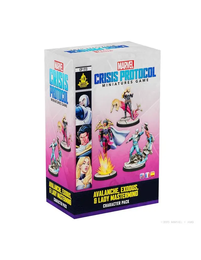 Marvel Crisis Protocol - Avalanche, Exodus & Lady Mastermind