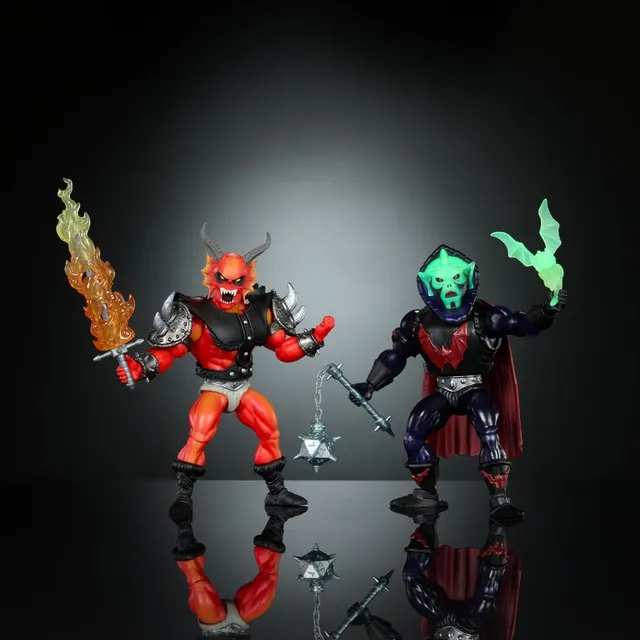 Pack 2 Figuras Hordak y Hellfire-Man Masters of the Universe Origins x Stranger Things