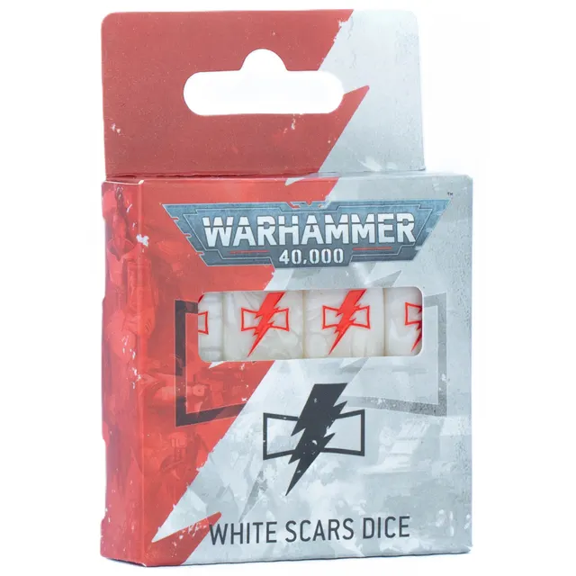 Warhammer 40000: White Scars Dice