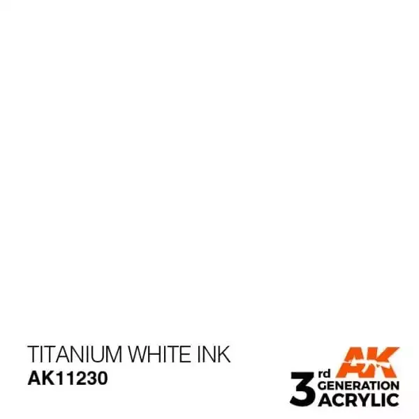Titanium  White INK 17ml