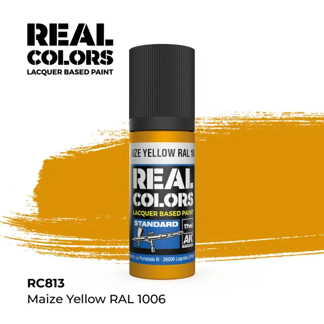 Amarillo Maíz RAL 1006 – Color Real