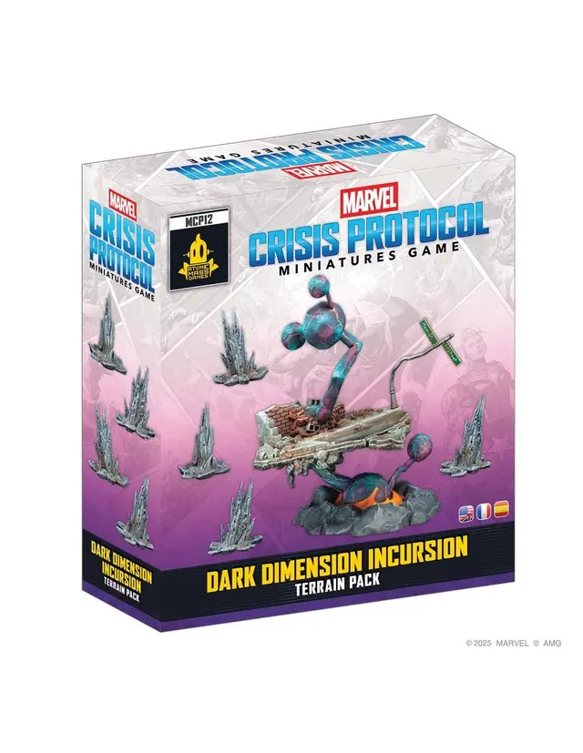 Marvel Crisis Protocol - Dark Dimension Incursion Terrain Pack