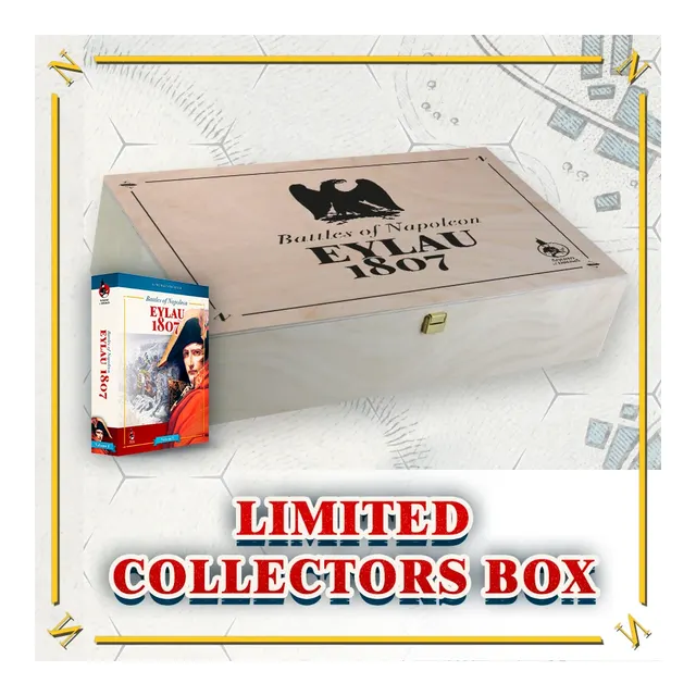 Battles of Napoleon Volume I: EYLAU 1807, GF Exclusive Edición LIMITADA (traducción al castellano)