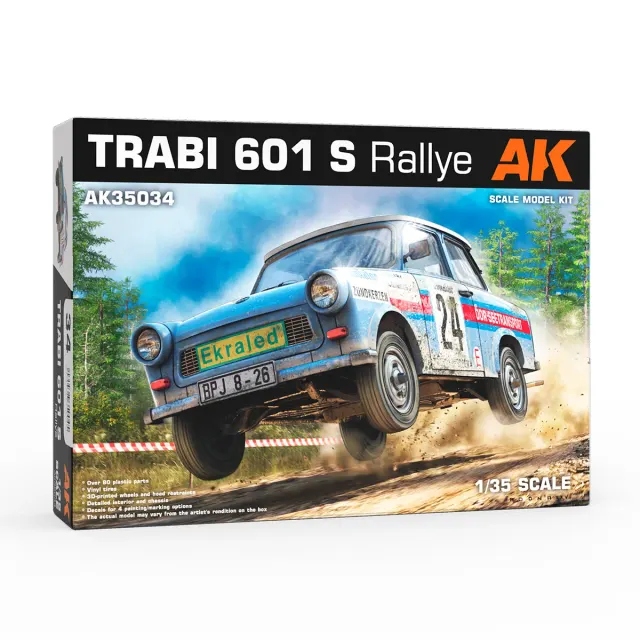 Trabi 601 S Rallye 1/35