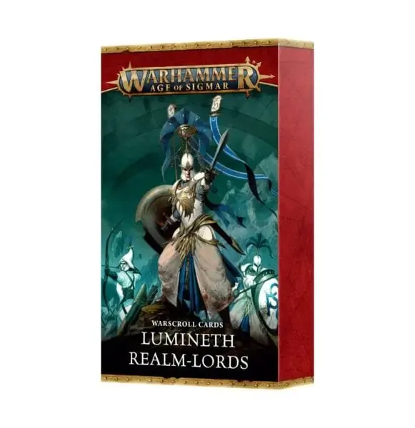 Warscroll Cards: Lumineth Realm-lords (Inglés)