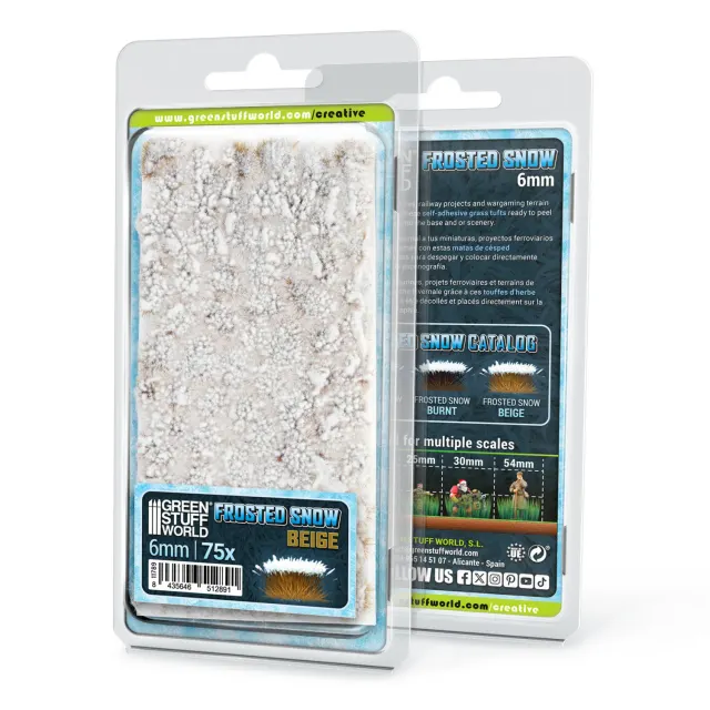 Matas Arbustos Nevadas – 6mm – BEIGE
